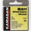 Kamasan B511 Barbed Spade Hooks - 10