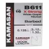 Kamasan B611 Hooks To Nylon - Barbed Size 14 3lb6oz