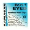 Kamasan B911 Barbless Eyed Hooks - 10