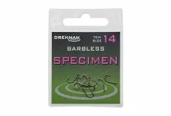 Drennan Specimen Barbless Hooks - Size 10