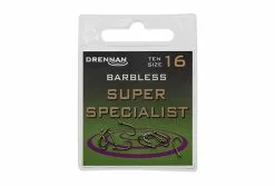 Drennan Super Specialist Barbless Hooks - Size 2
