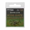 Drennan Wide Gape Specialist Barbless Hooks - Size 4