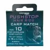 Drennan Pushstop Hair Rigs Carp Match - Size 10 To 6lb