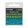 Drennan Barbless Silverfish Maggot Hooks - Size 14