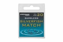 Drennan Barbless Silverfish Match Hooks - Size 14