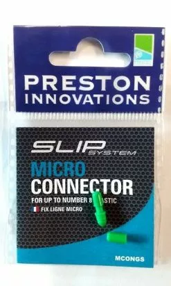 PRESTON INNOVATIONS Slip System Micro Connector - Green