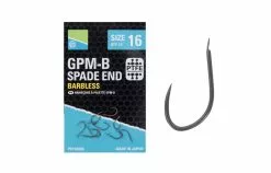 PRESTON INNOVATIONS GPM-B Spade End Hooks - Size 12