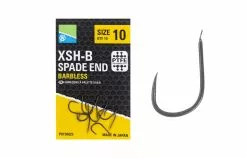 PRESTON INNOVATIONS XSH-B Barbless Spade End Hooks - Size 10