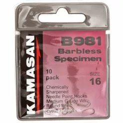 Kamasan B981BL Eyed Hook - Size 2
