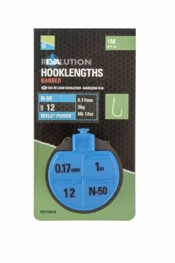 PRESTON INNOVATIONS N50 Revalution Hooklengths - Size 10