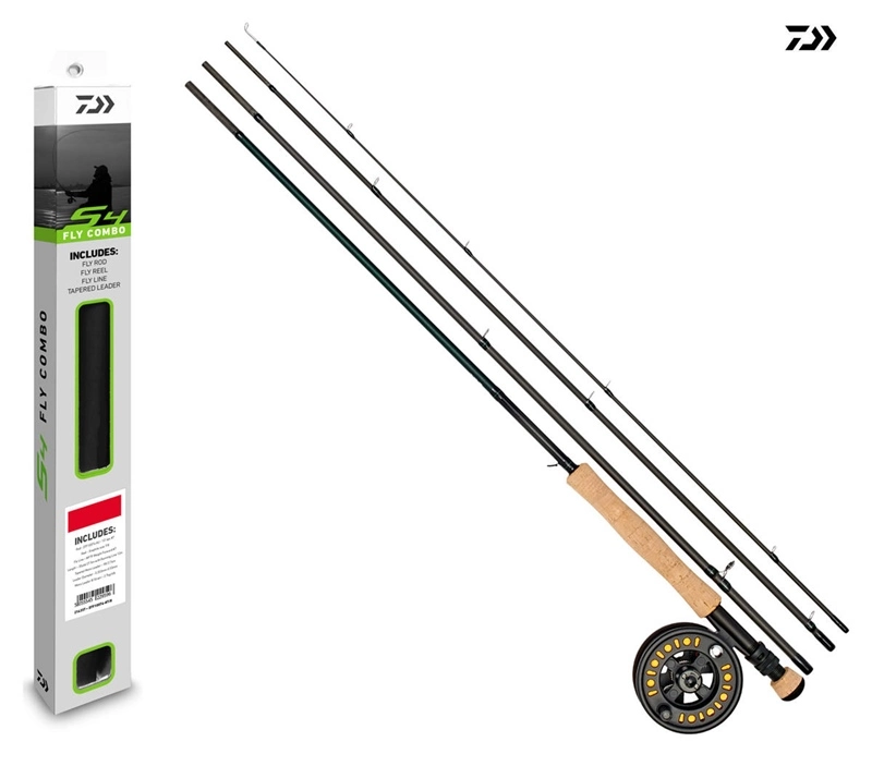 Daiwa S4 Fly Combo - 8ft #4