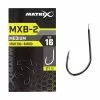 Matrix MXB-2 All Round Natural Water Barbed Spade End Hooks - Sz 14