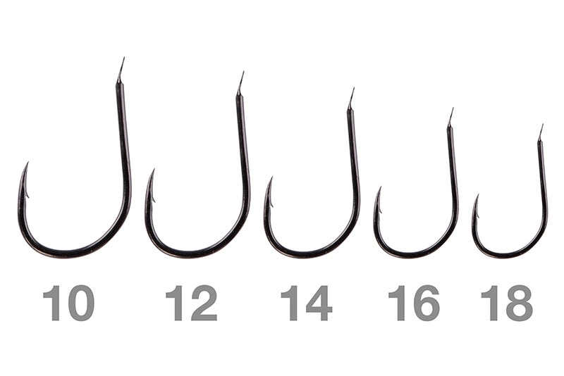 Matrix MXB-3 Extra Strong Feeder Barbed Spade End Hooks - Sz 12 - Image 2