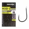 Matrix MXB-3 Extra Strong Feeder Barbed Spade End Hooks - Sz 12