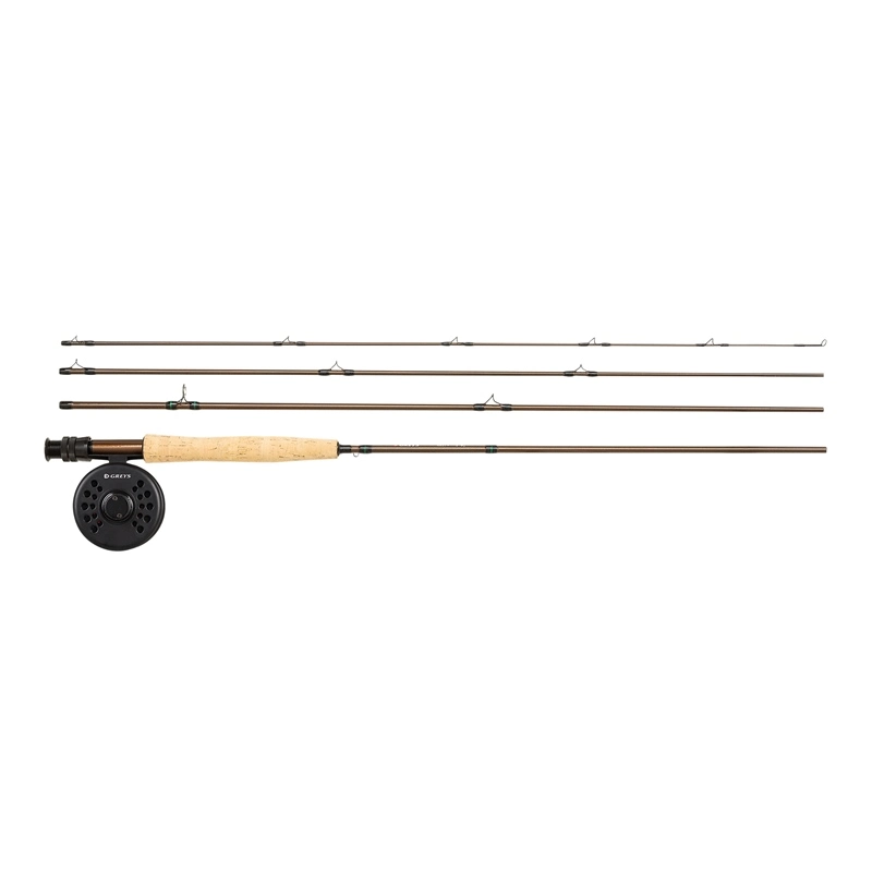 Greys K4ST+ Fly Combo - 9ft #5 4pc - WF5F Line