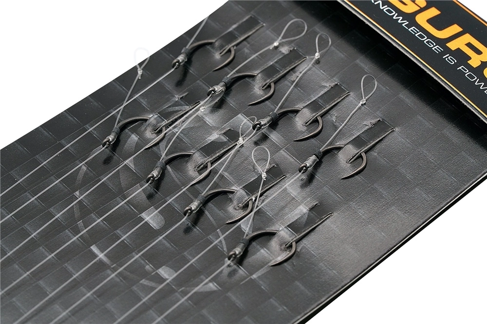 Guru QM1 Standard Hair Rig 4" - Size 10 (0.19mm) - Image 3