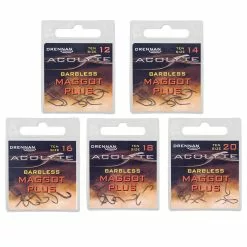 Drennan Acolyte Maggot Plus Barbless Hooks - Size 12