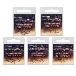 Drennan Acolyte Gripper Barbed Hooks - Size 10